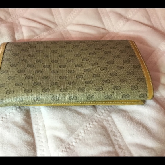Vintage Authentic Gucci Long Wallet with Coin Purse - Picture 6 of 6